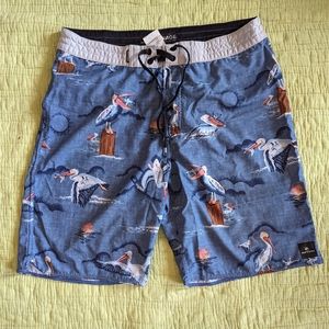 Graphic Rip Curl Surf Shorts